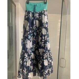 Floral tropical skirt dress NEW